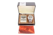 1977-78 Heuer Ferrari Chronosplit 102.703 relógio LCD quartzo 200 peças em todo o mundo, usado comprar usado  Enviando para Brazil