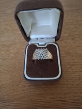 Gold diamond pyramid for sale  KING'S LYNN