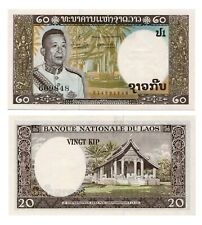 Laos kip 1963 usato  Vilminore di Scalve