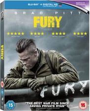 Fury blu ray for sale  STOCKPORT