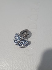 Pandora Charms motyl błękitny srebro s925 szkło murano ale zapraszam serdecznie  na sprzedaż  PL