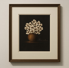 Elegant framed floral for sale  Dresher