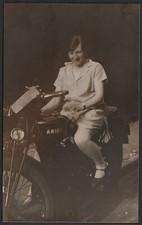 Motorbike postcard ariel for sale  BRIGHTON