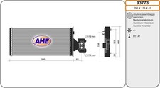 Radiatore riscaldamento fiat usato  Partinico