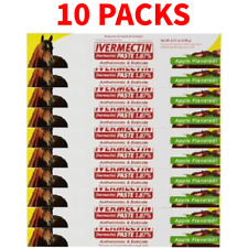 10 PACKS Paste Horse Dewormer ~ Apple Flavor Exp 3 YEARS, comprar usado  Enviando para Brazil