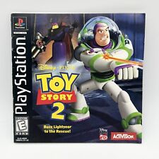 Toy Story 2 PS1 MANUAL SOMENTE Autêntico Folheto Instruções comprar usado  Enviando para Brazil