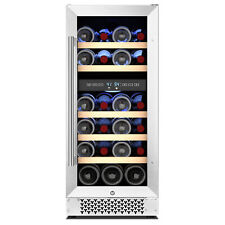 Usado, Yeego 15" refrigerador de vinho zona dupla geladeira independente mini geladeira  comprar usado  Enviando para Brazil