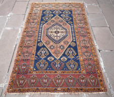 Fabuloso tapete turco antigo 45"" x 77"" item de colecionador famoso tapete de parede Yahyali comprar usado Fabuloso tapete turco antigo 45"" x 77"" item de colecionador famoso tapete de parede Yahyali comprar usado  Enviando para Brazil