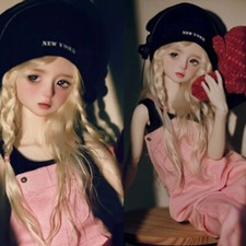 Sweet Girl 1/4 BJD Doll SD Resin Joint Female Bare Doll Face Makeup Handmade Toy comprar usado  Enviando para Brazil