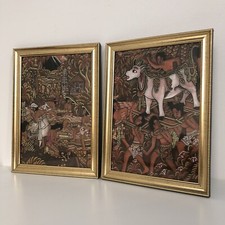 Balinese silk paintings for sale  DEWSBURY