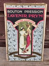 CAIXA ANTIGA DE ROUPAS VINTAGE PRENDEDORES DE VESTIDO L'AVENIR PRYM FRANCÊS comprar usado  Enviando para Brazil