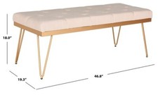 Safavieh marcella bench for sale  Whitestown
