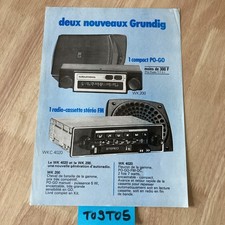 Autoradio automobile grundig d'occasion  Decize
