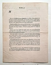 Old document letter d'occasion  Expédié en Belgium