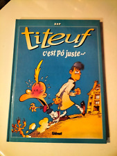 Publicitaire 1999 titeuf d'occasion  Château-Renard