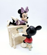 Usado, Escultura de piano LENOX Disney Mickey's Musical Melody Minnie Mouse comprar usado  Enviando para Brazil