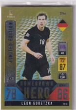 Topps Match Attax Nations League 2022 No. Hh-Lg Leon Goretzka edição limitada comprar usado  Enviando para Brazil