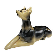 Estatueta Doberman Pinscher Royal Baviera cachorro pastor alemão cão vintage RARO comprar usado  Enviando para Brazil