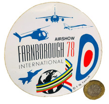 Sticker aircraft farnborough for sale  BLACKPOOL