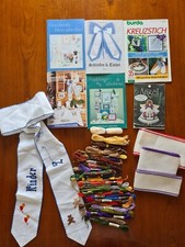 Konvolut kreuzstich stickanlei gebraucht kaufen  Miltenberg