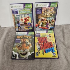 Pacote de jogos infantis Kinect Xbox 360 (Sesame Street, Just Dance, Kinectimals), usado comprar usado  Enviando para Brazil
