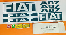 Adesivi decalcomanie fiat usato  Trapani