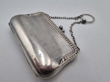 antique silver purse for sale  LEEDS