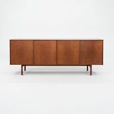 Credenza Florence Knoll de cuatro puertas de nogal años 60, modelo 541 con etiqueta original segunda mano  Embacar hacia Argentina