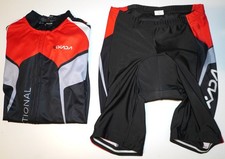 CONJUNTO DE SHORTS E CAMISA MASCULINOS ACOLCHOADOS DE CICLISMO TAMANHO MÉDIO comprar usado  Enviando para Brazil