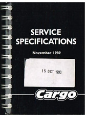 FORD IVECO CARGO (COM MOTOR FORD PERKINS DEUTZ CUMMINS) '89 LIVRO DE ESPECIFICAÇÕES DE SERVIÇO comprar usado  Enviando para Brazil