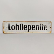 Altes emailliertes straßensch gebraucht kaufen  Olfen
