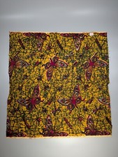 Tecido com estampa de bloco Batik indonésio vintage década de 1930 insetos aranhas cabeça da morte traça comprar usado  Enviando para Brazil