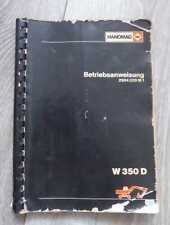 Hanomag bagger w350d gebraucht kaufen  Recke