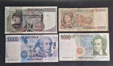 Numismatica lotto banconote usato  Pinerolo