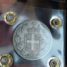 Moneta argento umberto usato  Riolo Terme