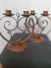 Paire chandeliers fer d'occasion  Bondy