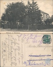 Pocztówka Obornik Oborniki Plebania 1913 na sprzedaż  Wysyłka do Poland