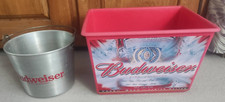 Pair vintage budweiser for sale  MELTON MOWBRAY