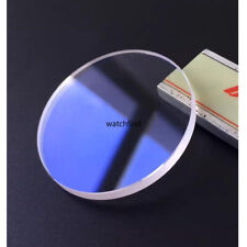 Relógio AR azul safira plana 1.0-3.0mm espessura cristal vidro tamanho especial 26-42mm, usado comprar usado  Enviando para Brazil