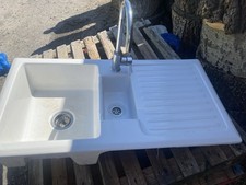 Ceramic single drainer for sale  DEVIZES