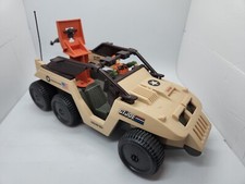 Vintage 1988 GI Joe DESERT FOX 6 WD com Skidmark, Sem Mísseis ou Volante comprar usado  Enviando para Brazil