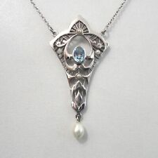 Jugendstil kette topas gebraucht kaufen  Pforzheim