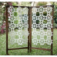 Coppia tendine vintage usato  Italia