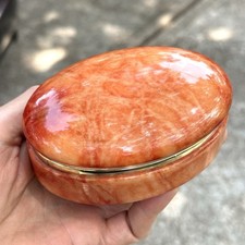 Vintage orange alabaster for sale  Austin