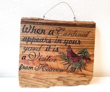 Vintage handmade cardinal for sale  College Station