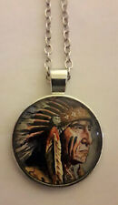 Halskette indianer necklace gebraucht kaufen  Albstadt