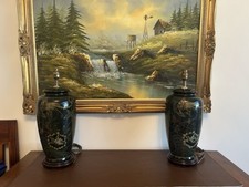 Pair chinese dark for sale  STOCKPORT