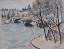 Albert lepreux watercolor d'occasion  Expédié en Belgium