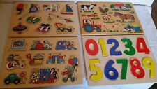 Lot puzzles bois d'occasion  Chambon-sur-Voueize