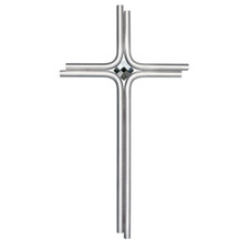 Grabkreuz edelstahl grabstein gebraucht kaufen  Mahlberg